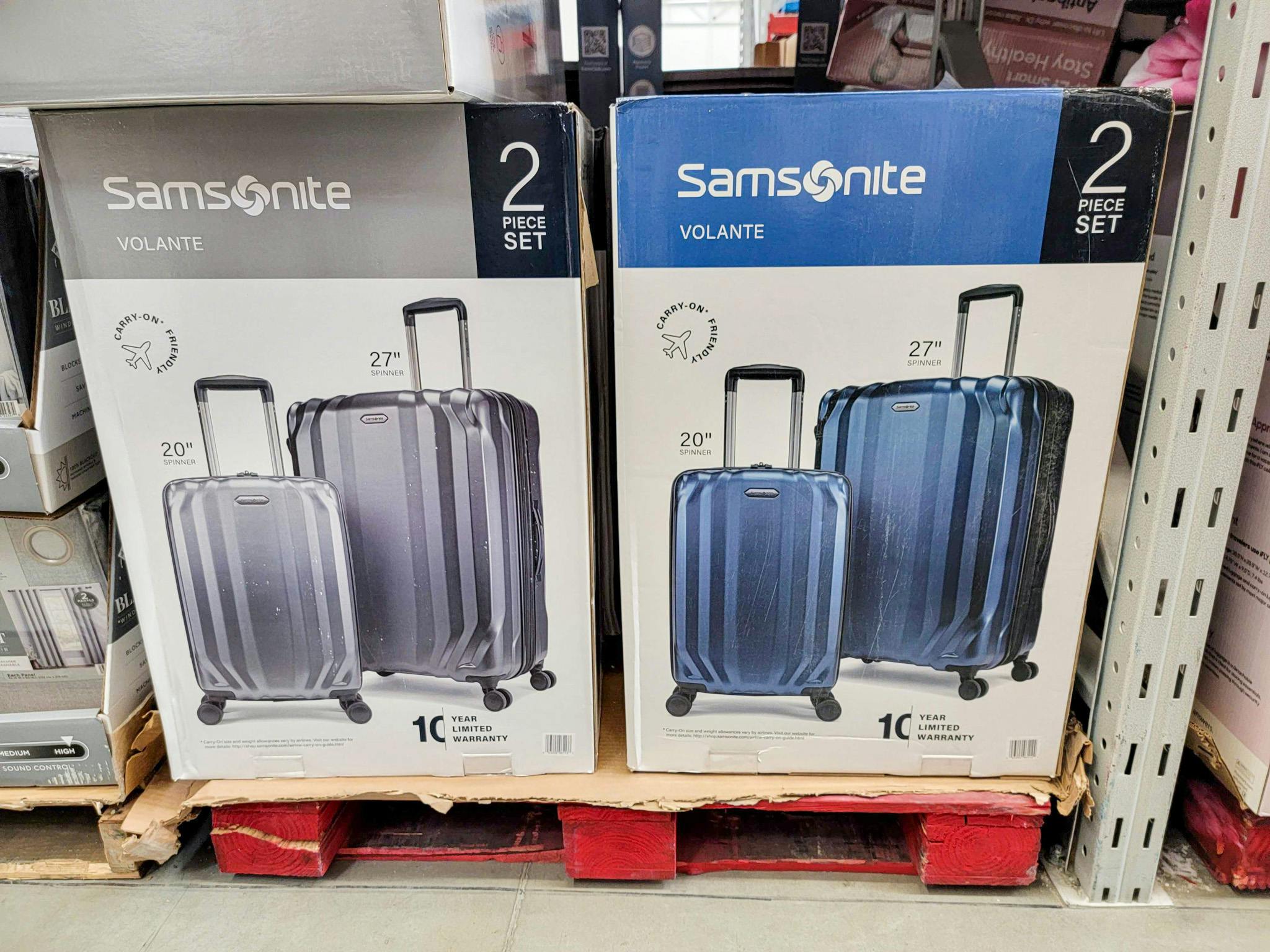 Allergisch Picknicken gebruik Samsonite Hardside Spinner Luggage Set, $159.98 at Sam's Club (Reg.  $189.98) - The Krazy Coupon Lady