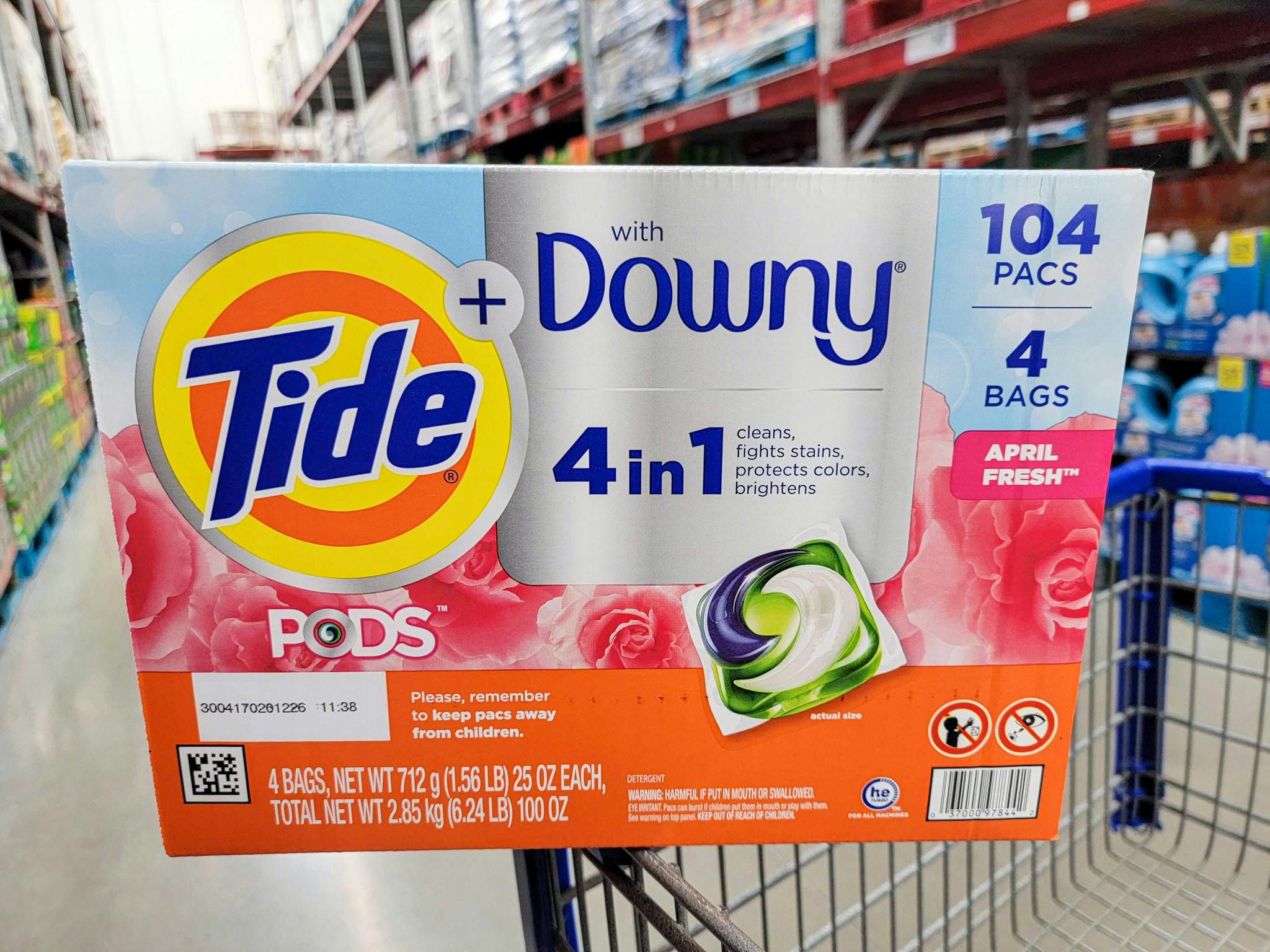 tide pods with downy