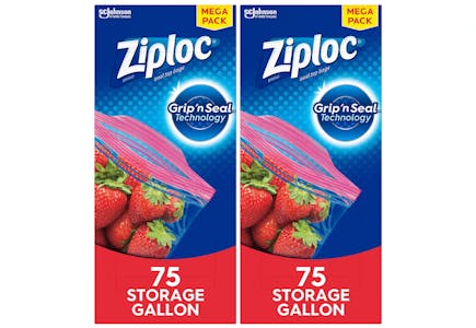 Ziploc Gallon Storage Bags
