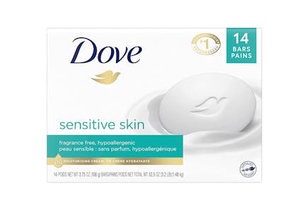 Dove Bar Soap 14-Pack