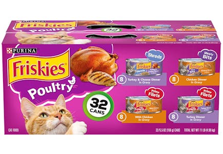 Purina Cat Food 32-Pack