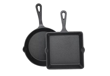 Cast Iron 2-Piece Mini Set