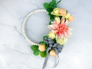 spring wreaths diy dollar tree store beaded fruit floral 3 1679647329 1679647329