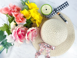 spring wreaths diy dollar tree store floral hat 1 1679647366 1679647366