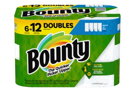 Bounty Paper Towels 6-Pack
