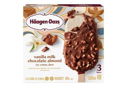 3 Haagen-Dazs Ice Creams