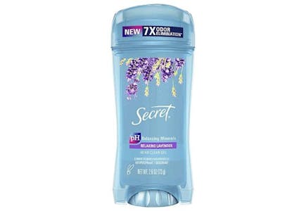 3 Secret Deodorants