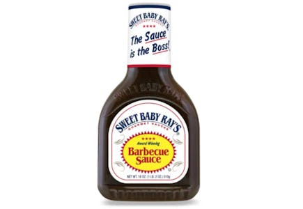2 Sweet Baby Ray's Barbecue Sauces