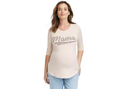 Isabel Maternity Mama Graphic Tee