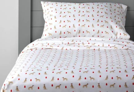 Twin Size Pillowfort Dalmation Sheet Set