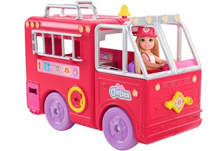 ​Barbie Chelsea Fire Truck Playset