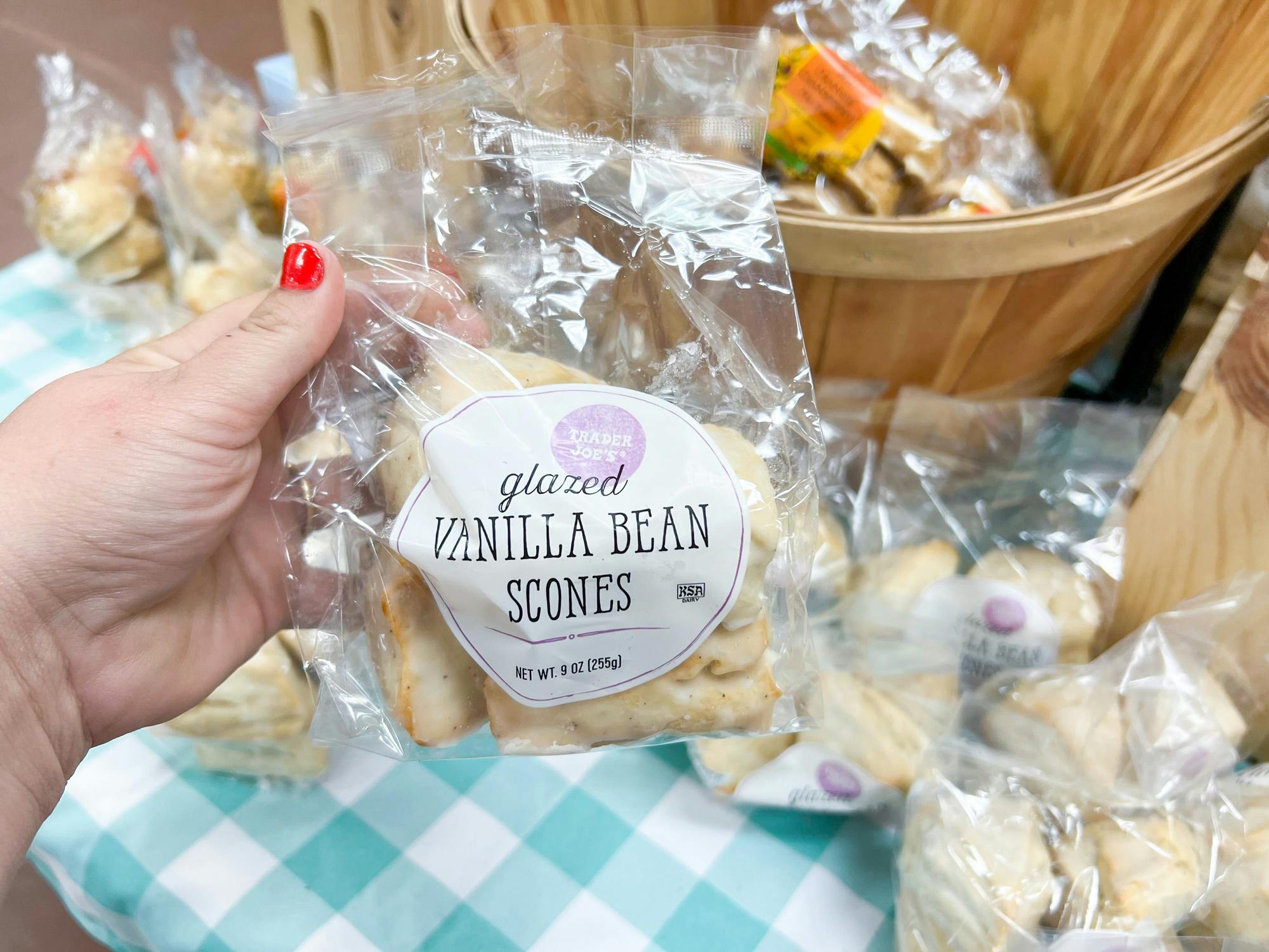 trader joes vanilla scones