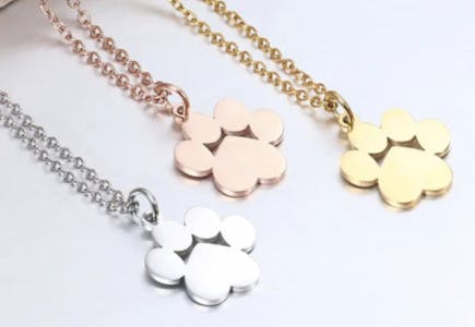 Dog Paw Necklace