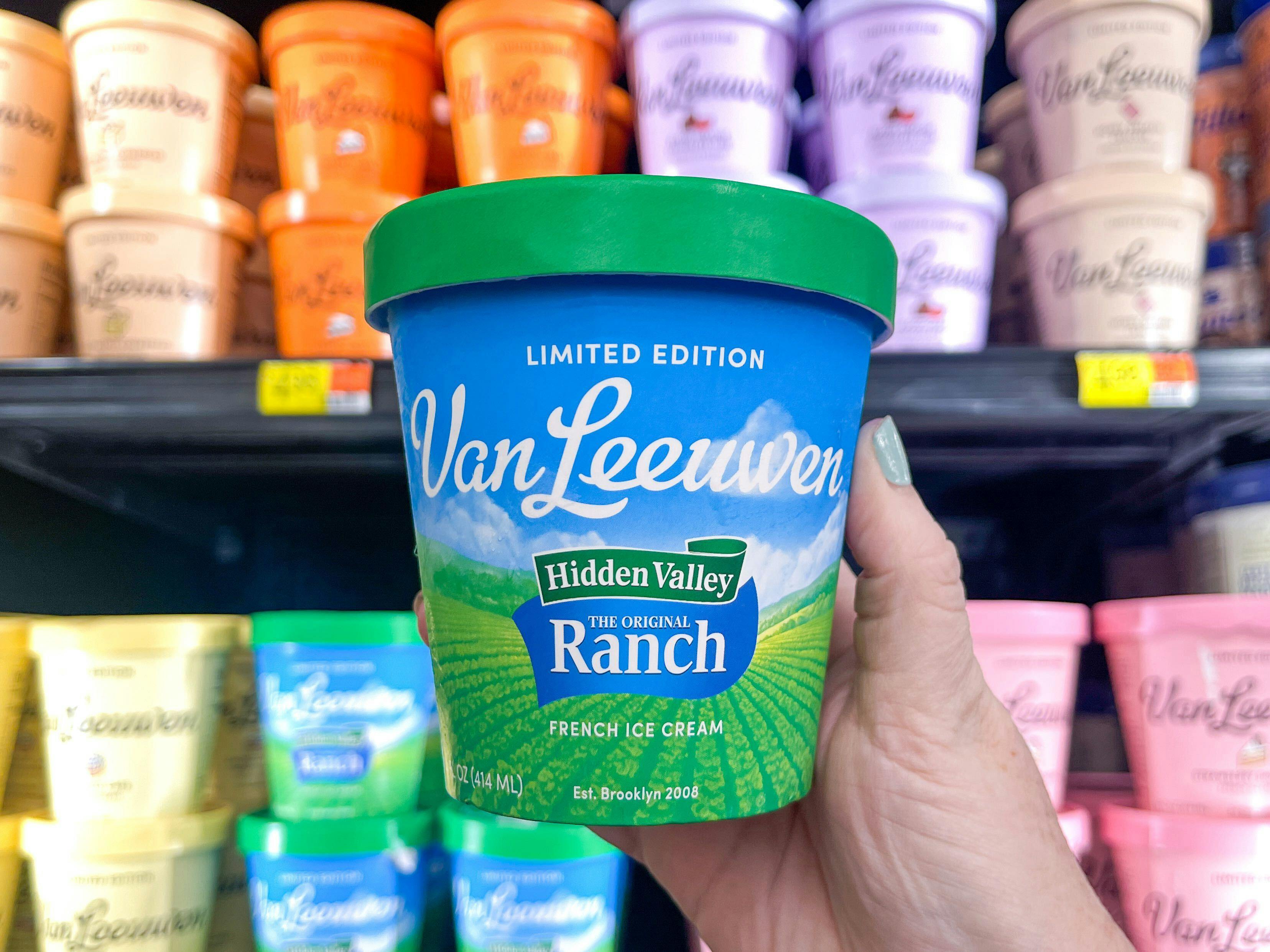 A Ranch Ice Cream Flavor Is Now at Walmart — Here's the Full Scoop