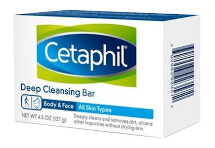 2 Cetaphil Gentle Cleansing Bars