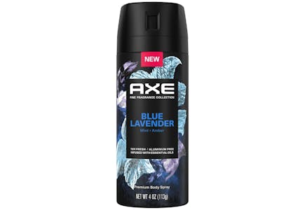 4 Axe Body Sprays