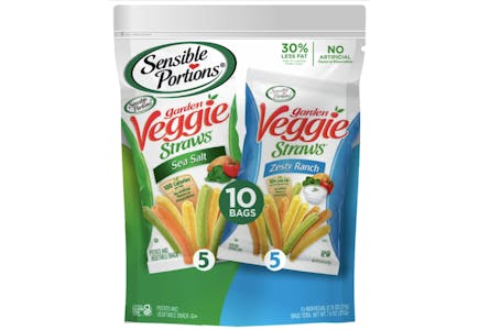 2 Veggie Straw Snack Bags