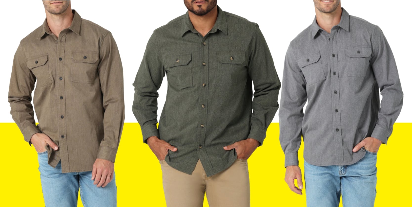 Men's Soft Wrangler Shirts, Only $11 at Walmart - The Krazy Coupon Lady