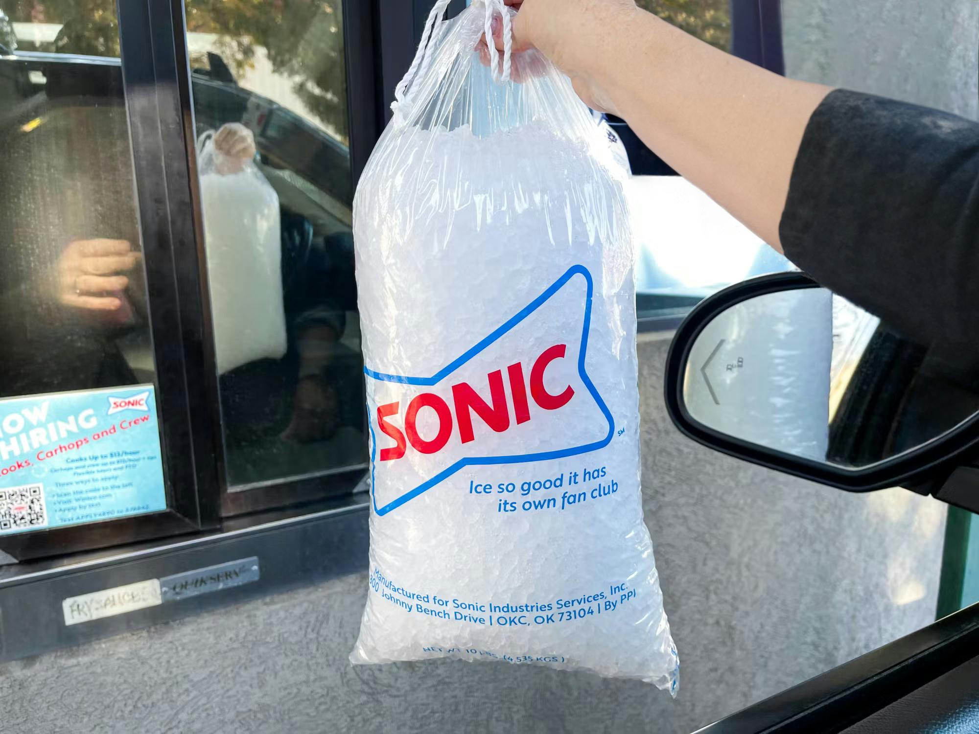 Cheap bags on sale of ice