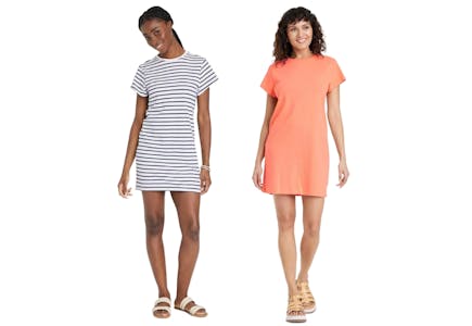T-Shirt Dress in 4 Colors