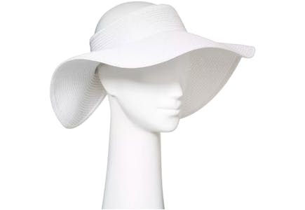 Packable Straw Visor Hat in 3 Colors