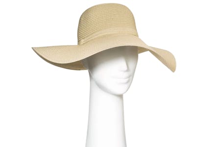 Packable Paper Straw Floppy Hat in 3 Colors