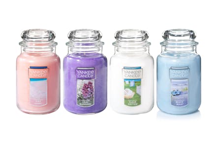 4 Large Candles