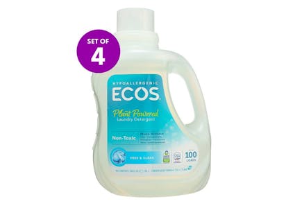 Ecos 4-Pack Laundry Detergent