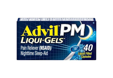 2 Advil PM Liqui-Gels 40-Count
