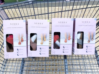 aldi serra ladies footbed sandals 1 1682521797 1682521797