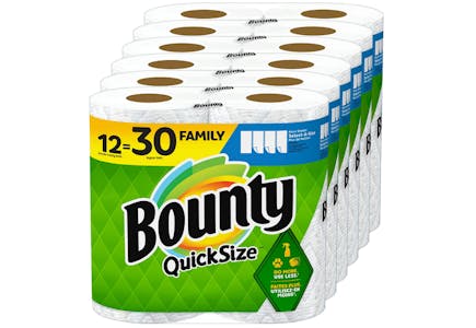 2 Bounty Paper Towels 12-Pack