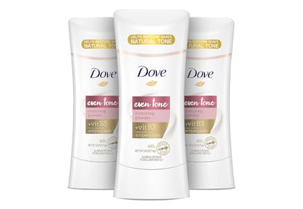 Dove Deodorant 3-Pack