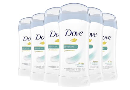 Dove Deodorant 6-Pack