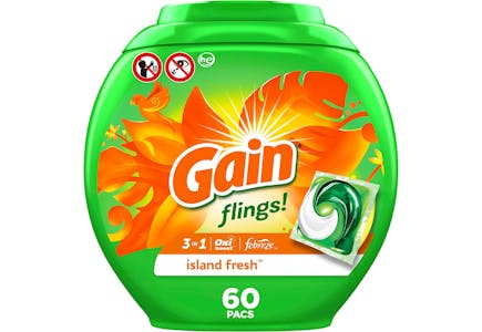 3 Gain Flings! 60-Packs