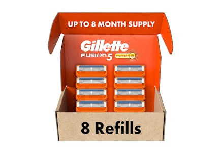 2 Gillette Razor Refills 8-Pack