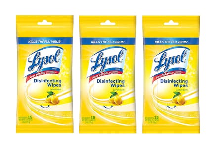 Lysol Wipes 3-Pack