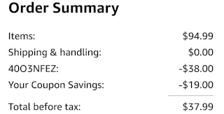 amazon order summary promo code 1680816160 1680816160