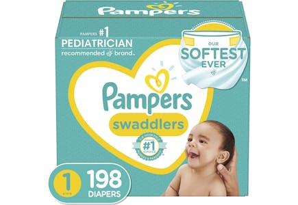 Pampers Size 1 198-Pack