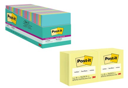 2 Post-it Sticky Note Packs