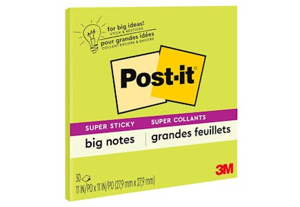 4 Post-it Sticky Note Pads