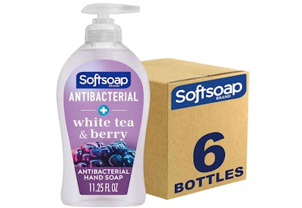 12 Bottles Softsoap Hand Soap