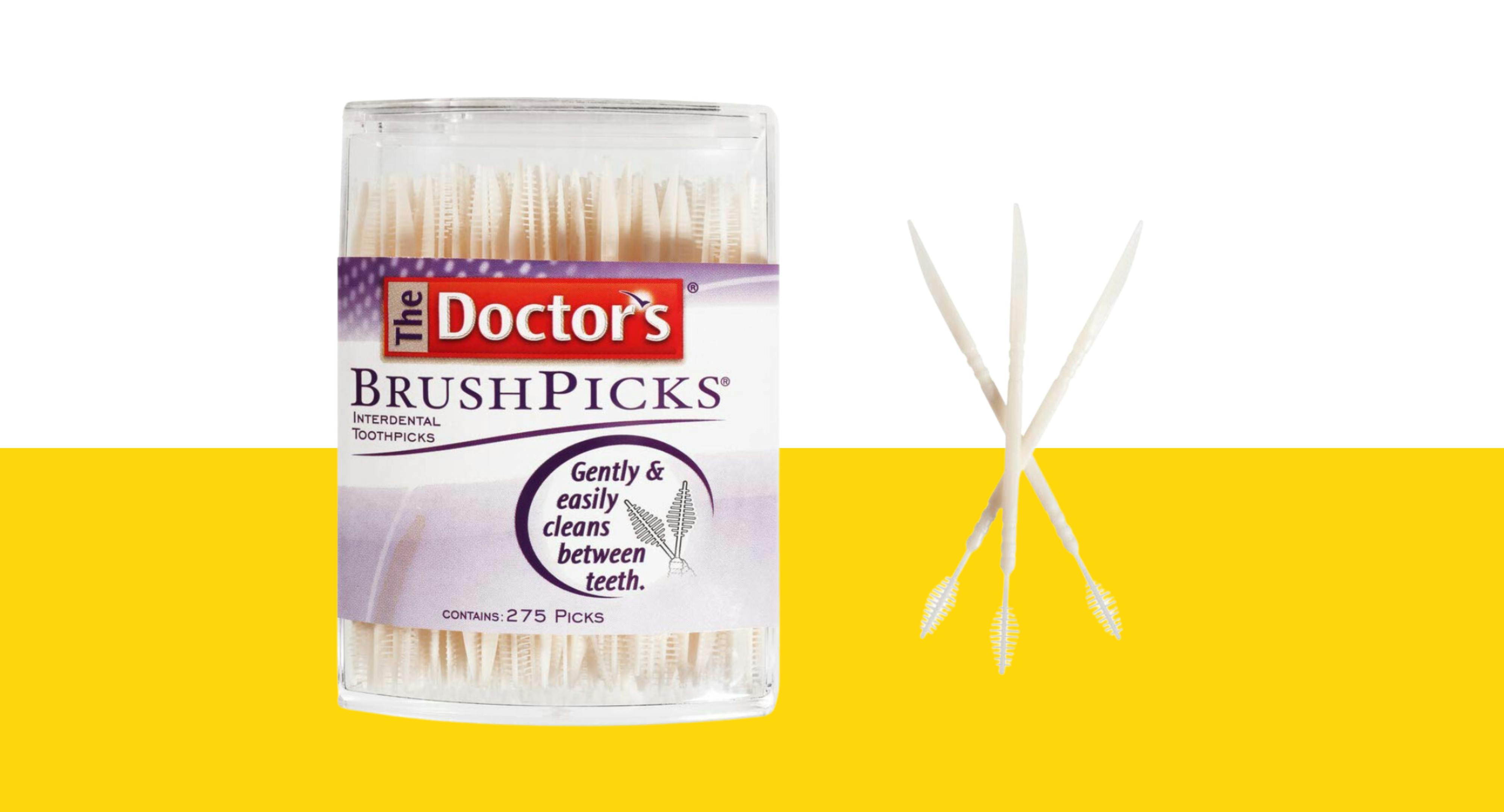 The Doctor's BrushPicks Toothpicks 275Count, as Low as 3.46 on Amazon