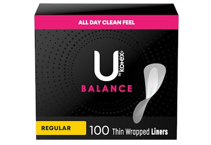 U by Kotex Liners