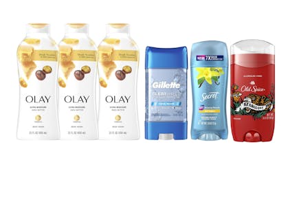 6 P&G Personal Care Products