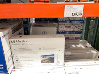 boxes of lg monitors