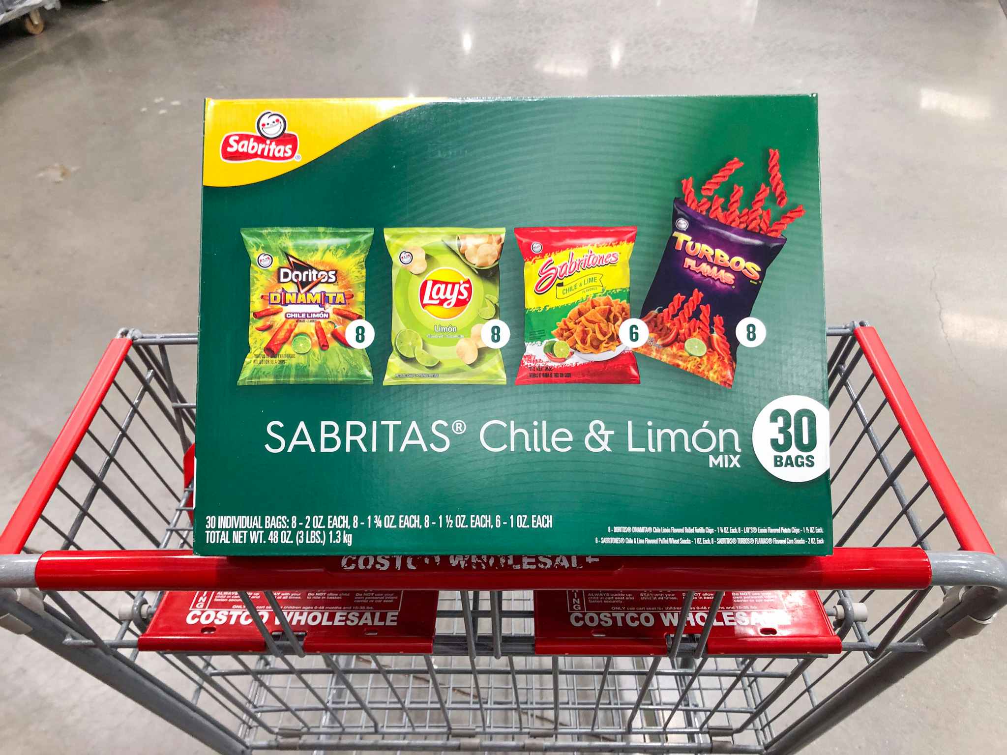 chili & limon variety pack of chips