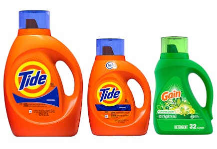 Tide & Gain Laundry Care (151 total loads)