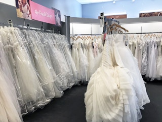 wedding dresses in a davids bridal
