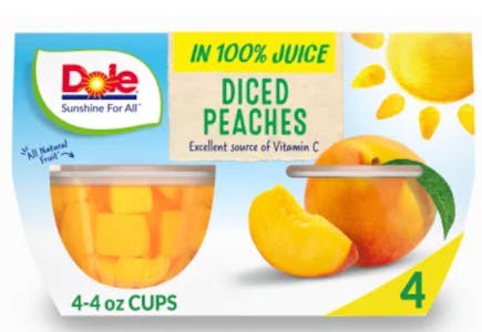 Dole Fruit Bowls 4-Pack