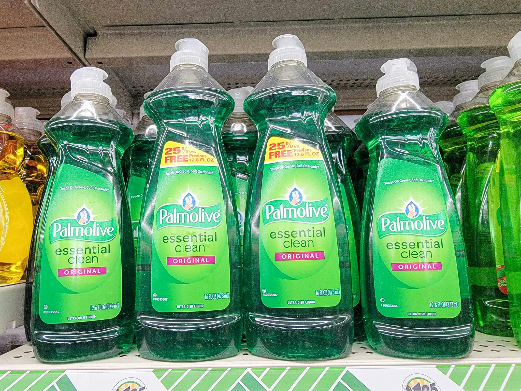 palmolive dish soap